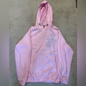 windbreaker quarter zip